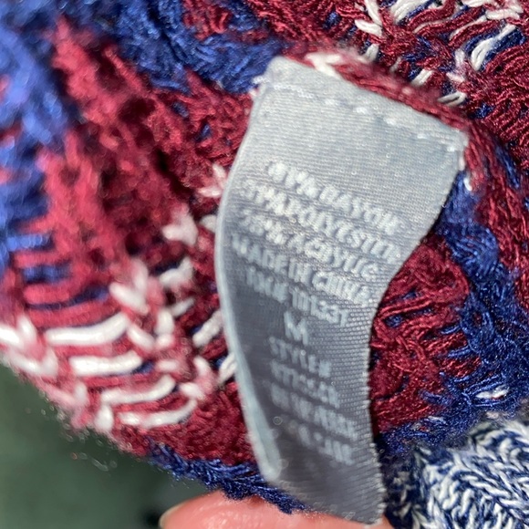 CHARLOTTE RUSSE Cardigan,Knitted,Multi Coloured, (Size M), Multi Blend ~6463-001 - Picture 4 of 6